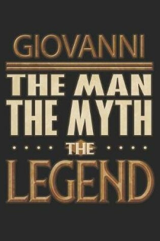 Cover of Giovanni The Man The Myth The Legend