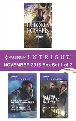 Book cover for Harlequin Intrigue November 2016 - Box Set 1 of 2