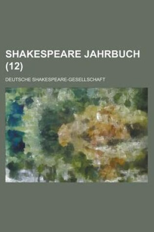 Cover of Shakespeare Jahrbuch (12)