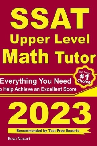 Cover of SSAT Upper Level Math Tutor