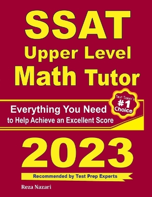 Book cover for SSAT Upper Level Math Tutor