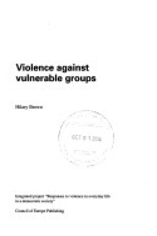 Cover of Violence Against Vulnerable Groups