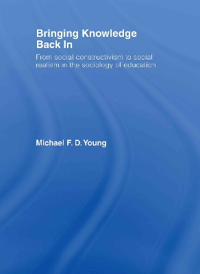 Book cover for Bringing Knowledge Back In