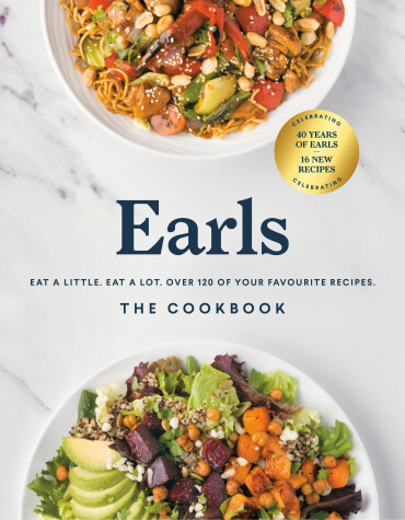 Book cover for Earls The Cookbook (anniversary Edition)