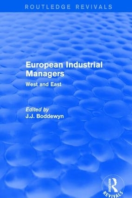 Book cover for European Industrial Managers