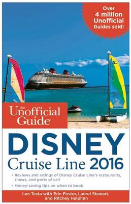 Book cover for The Unofficial Guide to the Disney Cruise Line 2016