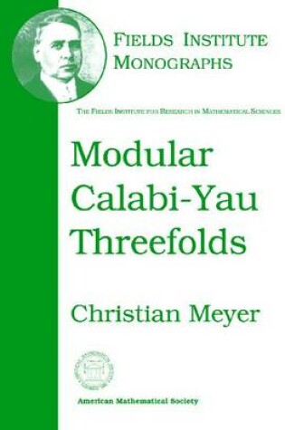 Cover of Modular Calabi-Yau Threefolds