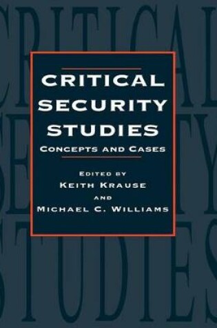 Cover of Critical Security Studies
