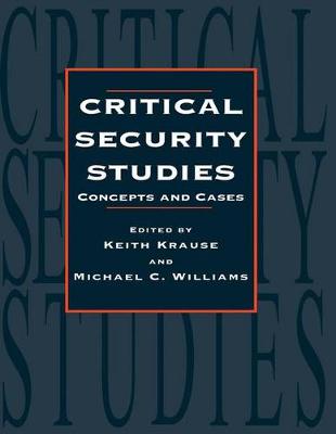 Cover of Critical Security Studies