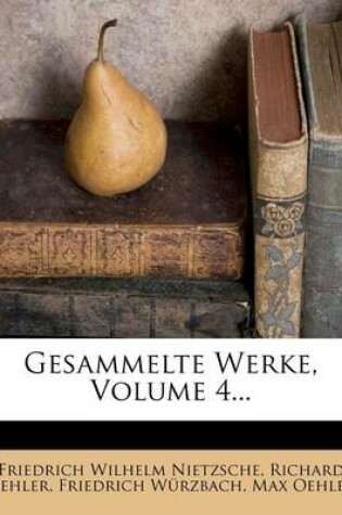 Cover of Friedrich Nietzsche Gesammelte Werke.