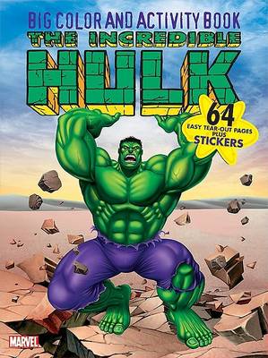 Book cover for The Incredible Hulk Big Color & Activity Book