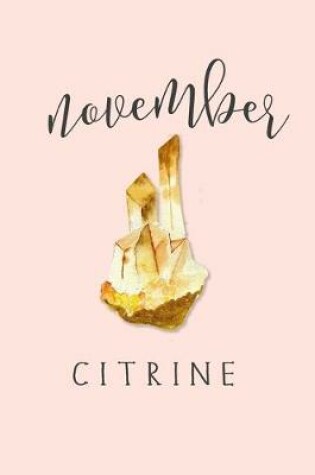 Cover of November Birthstone Citrine