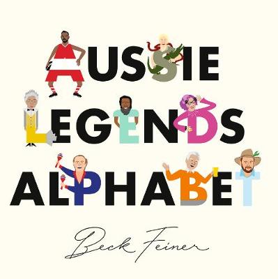 Book cover for Aussie Legends Alphabet