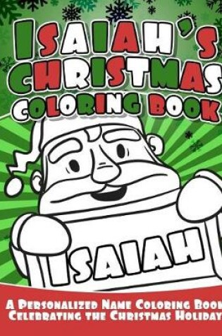 Cover of Isaiah's Christmas Coloring Book