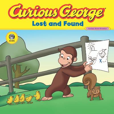 Book cover for Curious George Lost and Found (Cgtv 8x8)