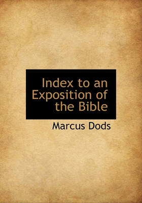 Book cover for Index to an Exposition of the Bible