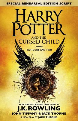Book cover for Harry Potter and the Cursed Child - Parts One and Two (Special Rehearsal Edition)