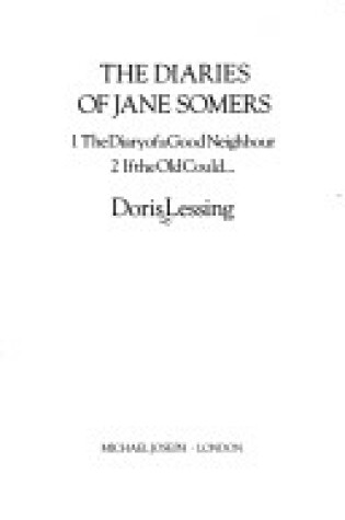 Cover of The Diaries of Jane Somers