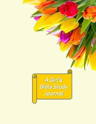 Book cover for A Girl's Bible Study Journal