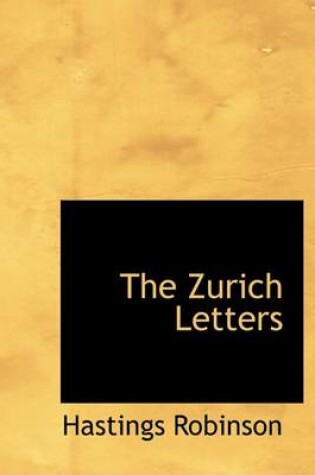 Cover of The Zurich Letters