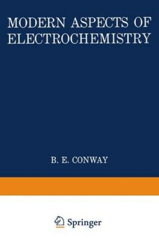 Cover of Modern Aspects of Electrochemistry