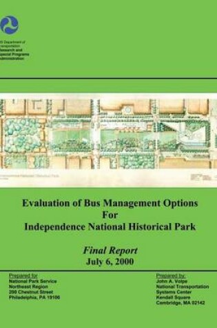 Cover of Evaluation of Bus Management Options for Independent National Historical Park