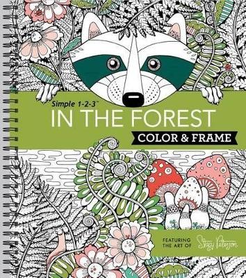 Cover of Color & Frame - In the Forest (Adult Coloring Book)