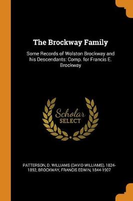 Book cover for The Brockway Family