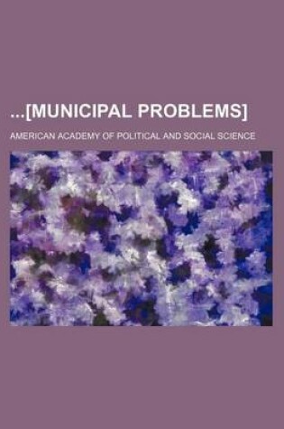 Cover of [Municipal Problems]