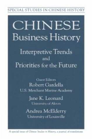 Cover of Chinese Business History