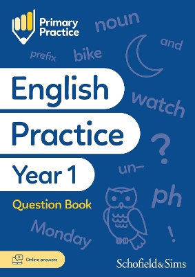 Book cover for Primary Practice English Year 1 Question Book, Ages 5-6