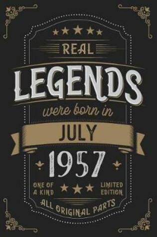 Cover of Real Legends were born in July 1957