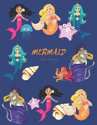 Book cover for Mermaid Daily Planner (Undated)