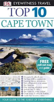 Book cover for DK Eyewitness Top 10 Travel Guide: Cape Town and the Winelands