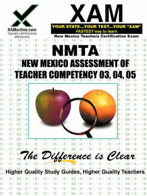 Book cover for Nmta New Mexico Assessment of Teacher Competency 03, 04, 05 Teacher Certification Test Prep Study Guide