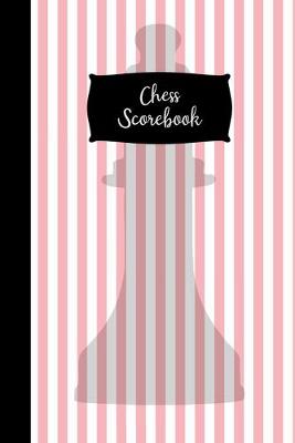 Book cover for Chess Scorebook Pink