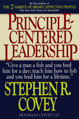 Cover of Principle Centered Leadership