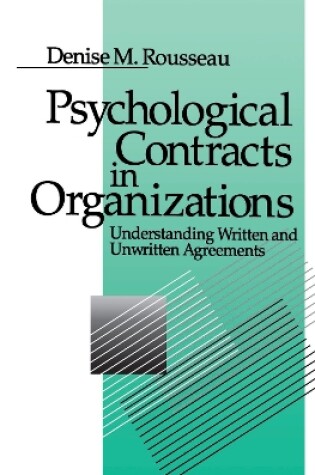 Cover of Psychological Contracts in Organizations