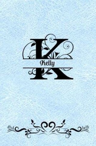 Cover of Split Letter Personalized Journal - Kelly