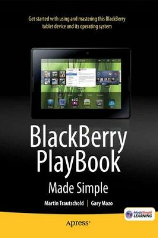 Cover of BlackBerry Playbook Made Simple