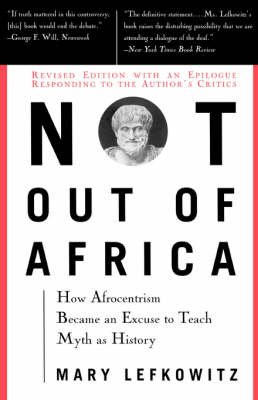 Book cover for Not Out Of Africa