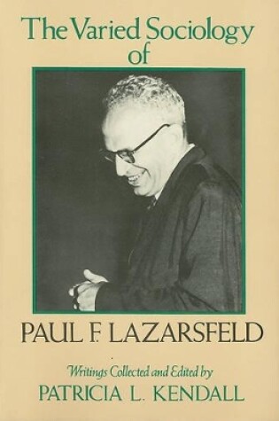 Cover of The Varied Sociology of Paul F. Lazarsfeld