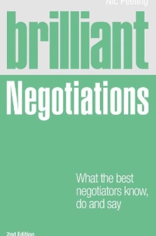 Cover of Brilliant Negotiations