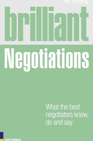 Cover of Brilliant Negotiations