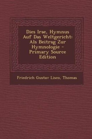 Cover of Dies Irae, Hymnus Auf Das Weltgericht