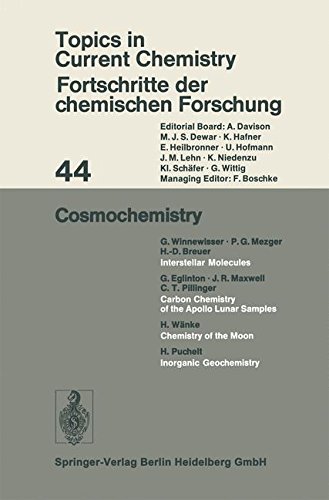 Cover of Cosmochemistry