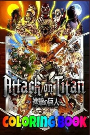 Cover of Attack On Titan Coloring Book