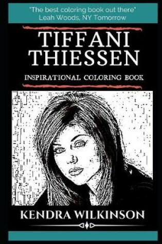 Cover of Tiffani Thiessen Inspirational Coloring Book