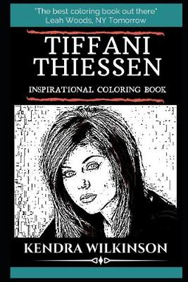 Cover of Tiffani Thiessen Inspirational Coloring Book