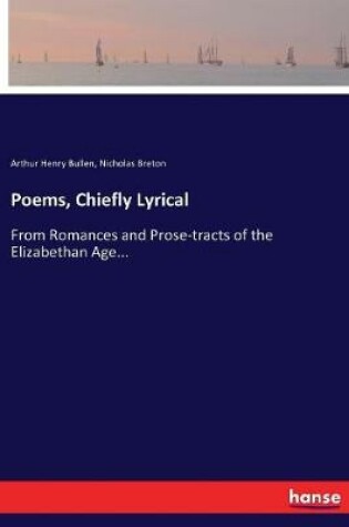 Cover of Poems, Chiefly Lyrical